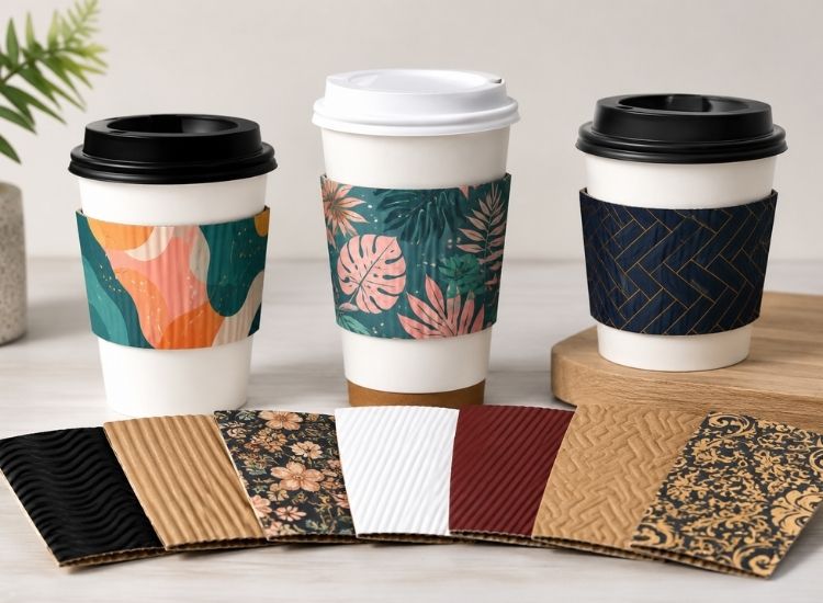 Custom cup sleeves