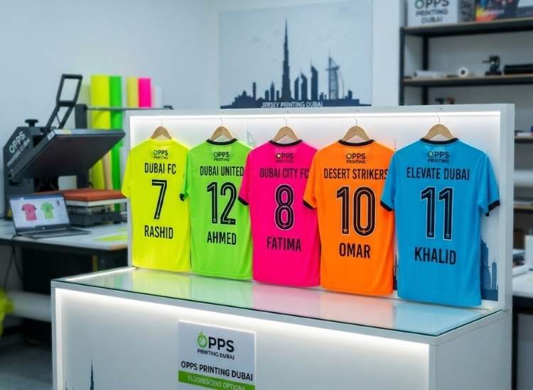 Fluorescent colour options