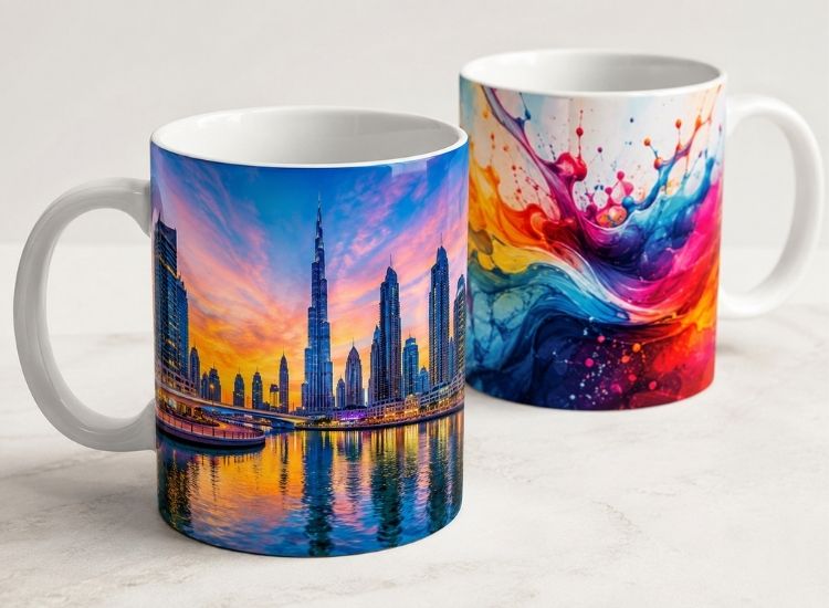 Full-colour printed graphics