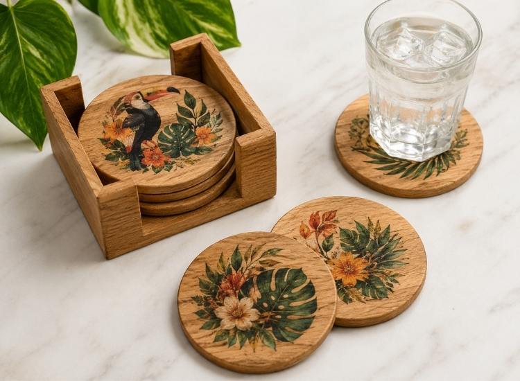 Natural wood finish