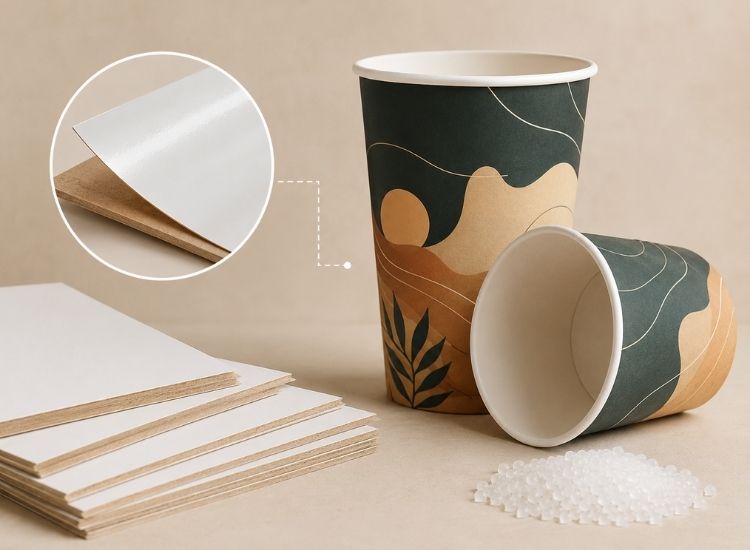 PE-coated paperboard
