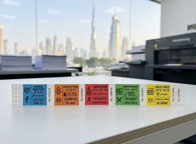 Paper Event Wristbands