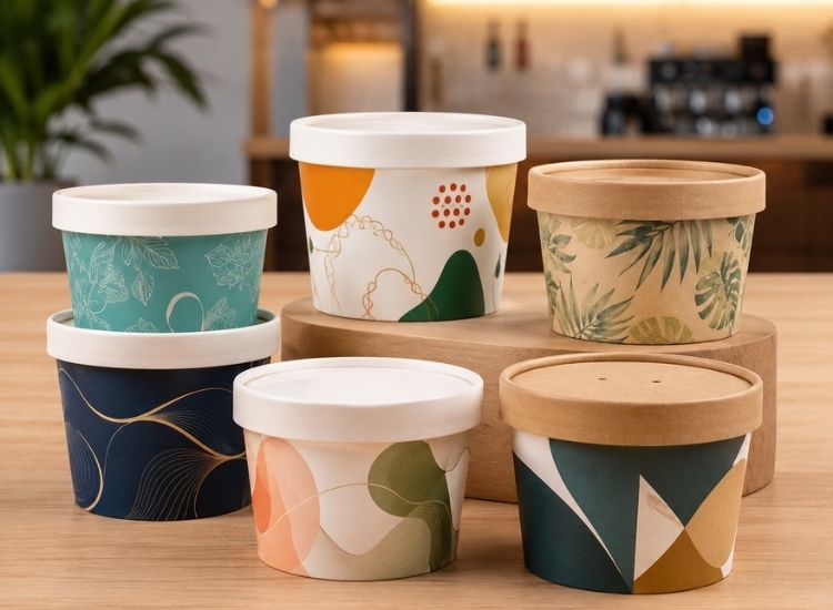 Paperboard tubs
