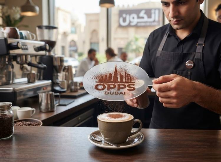Polycarbonate Coffee Stencils