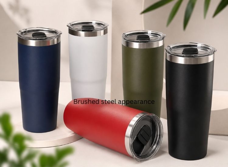 Powder-coated finish
