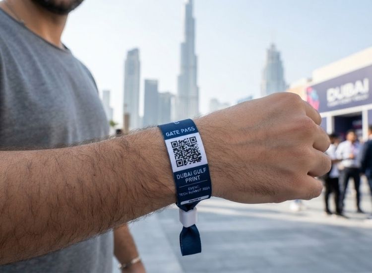 QR Code Wristbands