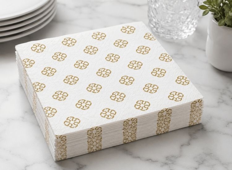 Repeated logo pattern