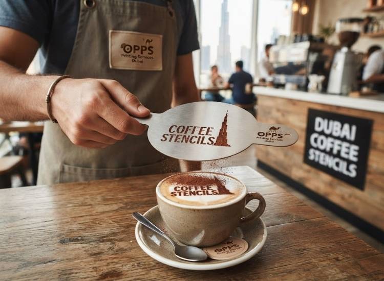 Text Coffee Stencils