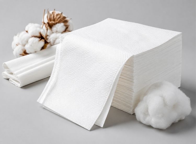 Virgin paper tissue