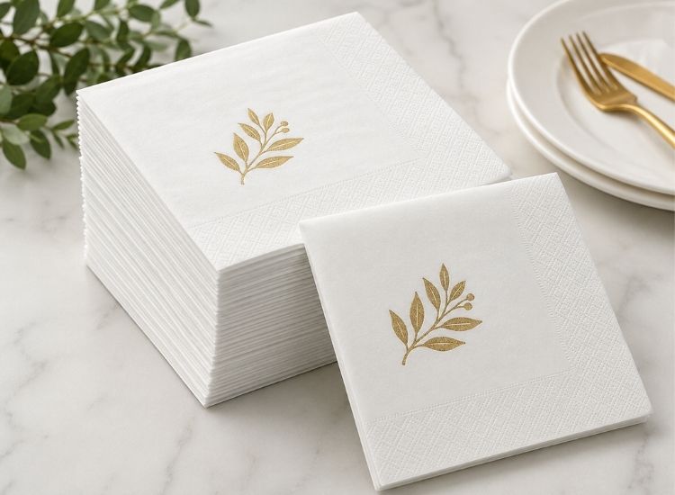 White Paper Napkins