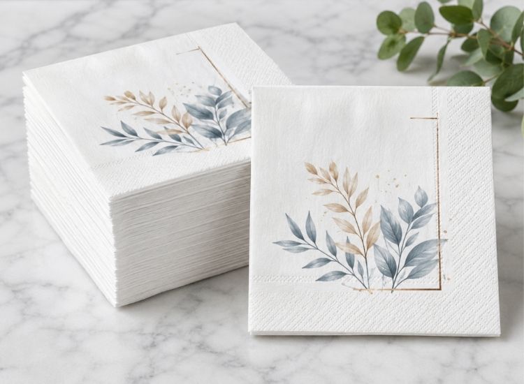 White tissue paper