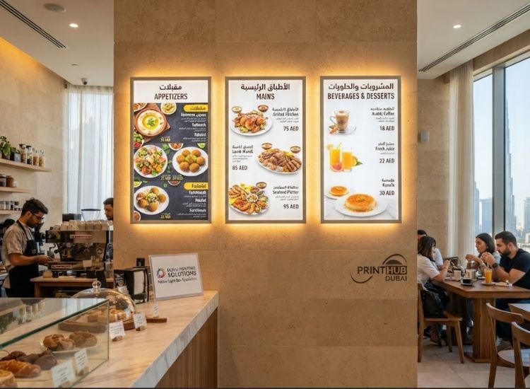 Illuminated Menu Boards