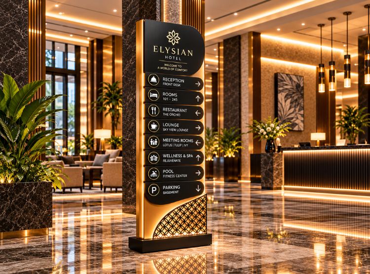 Direction Signage in UAE